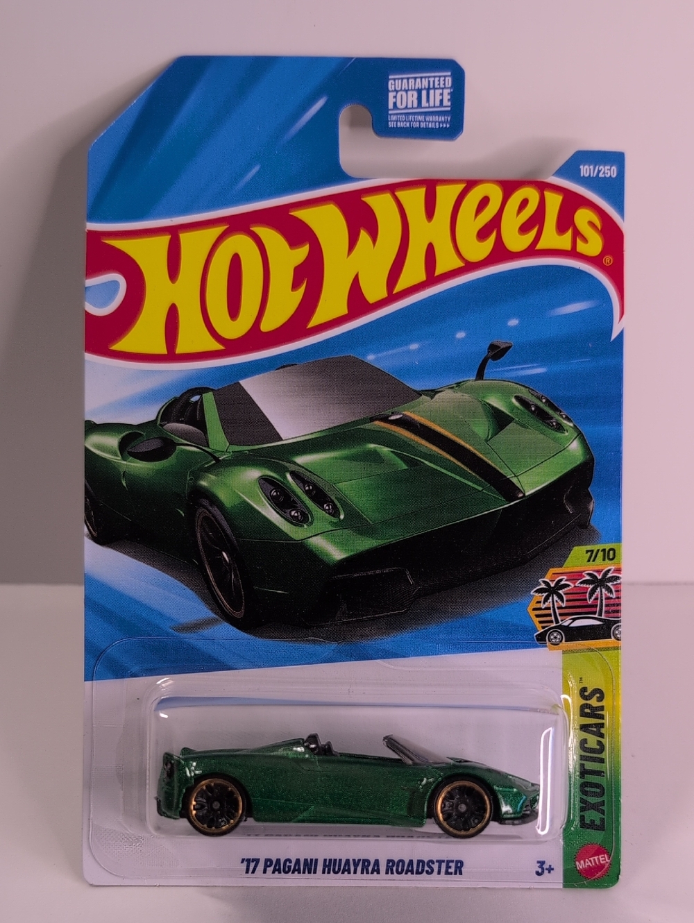 Hot Wheels 2017 Pagani Huayra Roadster Exoticars Case F Mattel NEW Ships In Box
